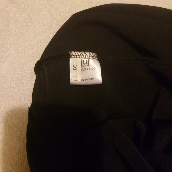 Urban CoCo Women's Black Versatile Flared Mini Skater Skirt S NWT - Picture 4 of 4